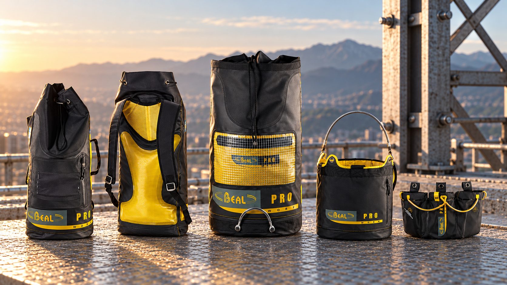 beal pro work bags and accessories collection